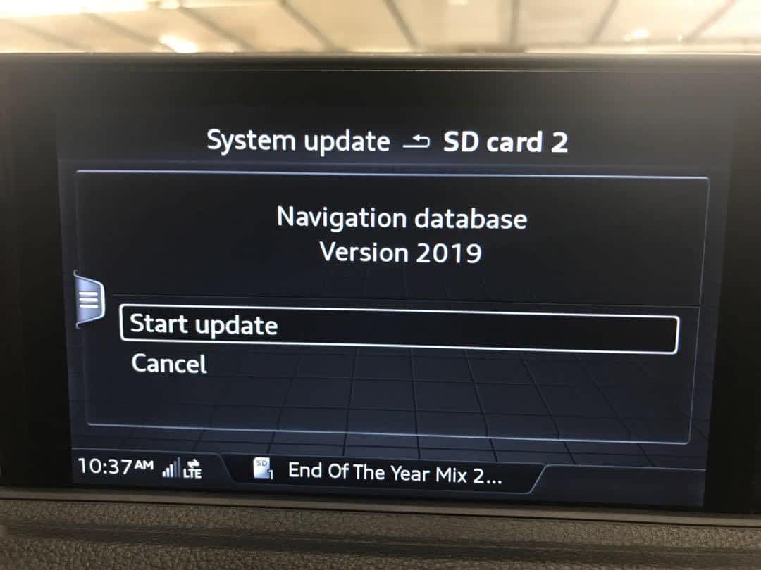 Audi map update 2019 sd card